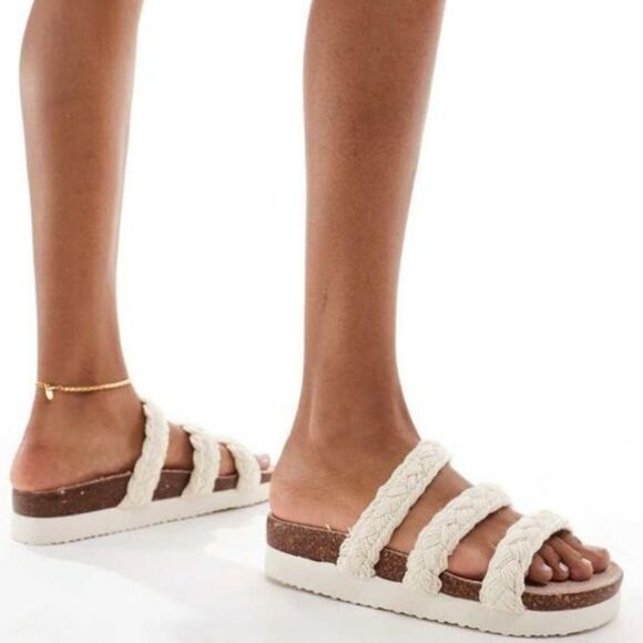 BRAND NEW ROCKET DOG WOMEN'S GREEN ASHLEY STRING BRAID SANDAL - Picture 14 of 16